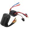 Waterproof 3650 4500KV Brushless Motor 60A Brushless ESC Combo Set for 1 8 1 10 RC Car