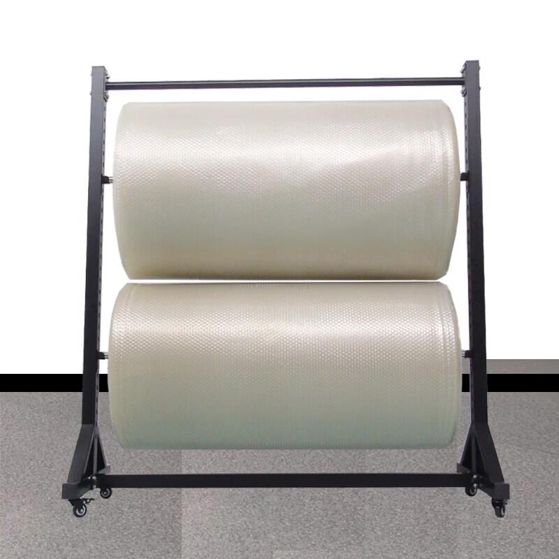 Rolling Fabric and Film Display Stand