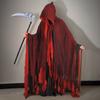 Polyester Dementors Cosplay Costume Photo Pros Tattered Hooded Capes Halloween Ghost Cloaks  Boy