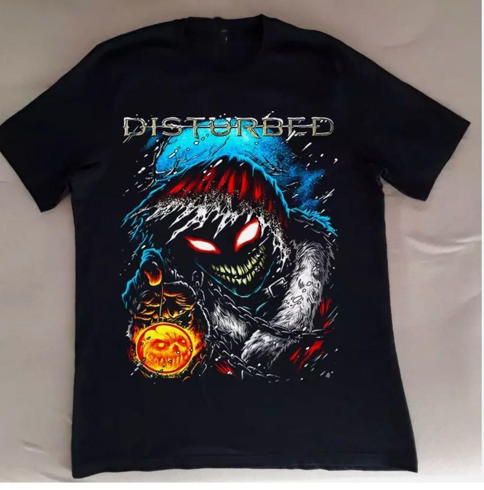 

Disturbed Band Short Sleeve Black Men Women S-5XL T Shirt Unisex T-Shirt L
