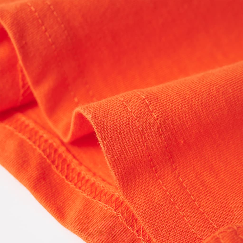 Kids T Shirt In Dark Orange Size 116