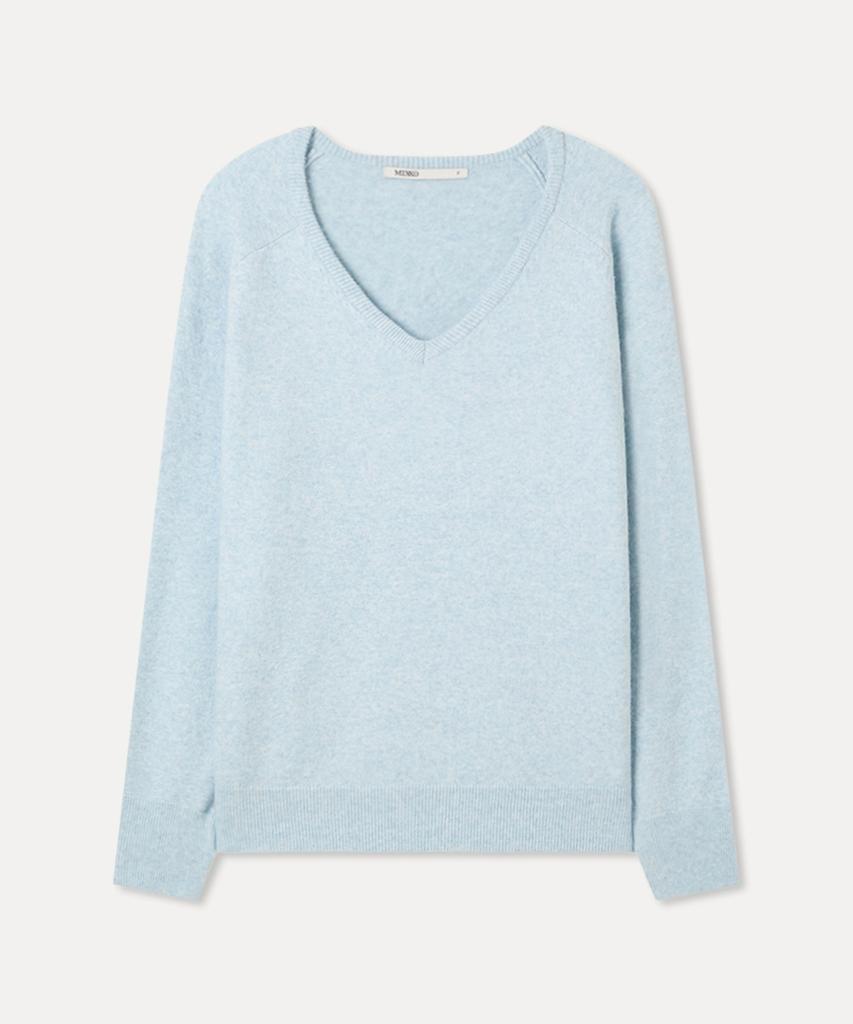 MIXXO Basic V-Neck Knit_Miwkag309T