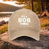pc Casual AllMatch Bob Letter Print Washed Baseball Cap Suitable for Golf Casual Wear And Outdoor Activities Unisex Golf Ac