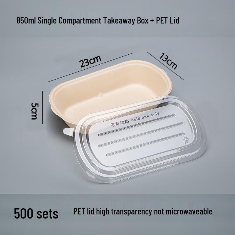 Beiyipin Biodegradable 3-Compartment Paper Lunch Box