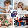 Non-Toxic 5-Piece Adorable Stuffed Animal Set Tiger Plush Toy With Black Hat And Children Group Stuffed Animal For Fans Gifts Cute Collectible