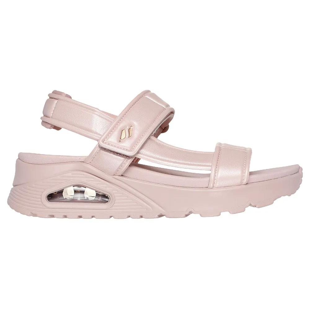 Skechers Uno sandals breathable lightweight pink