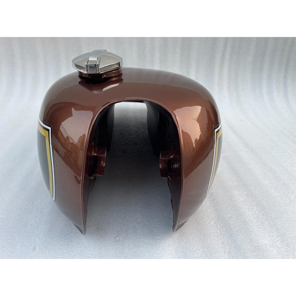 Honda CB550 CB550K 1974-75 Candy Garnet Brown Painted Petrol Fuel Gas Tank Steel