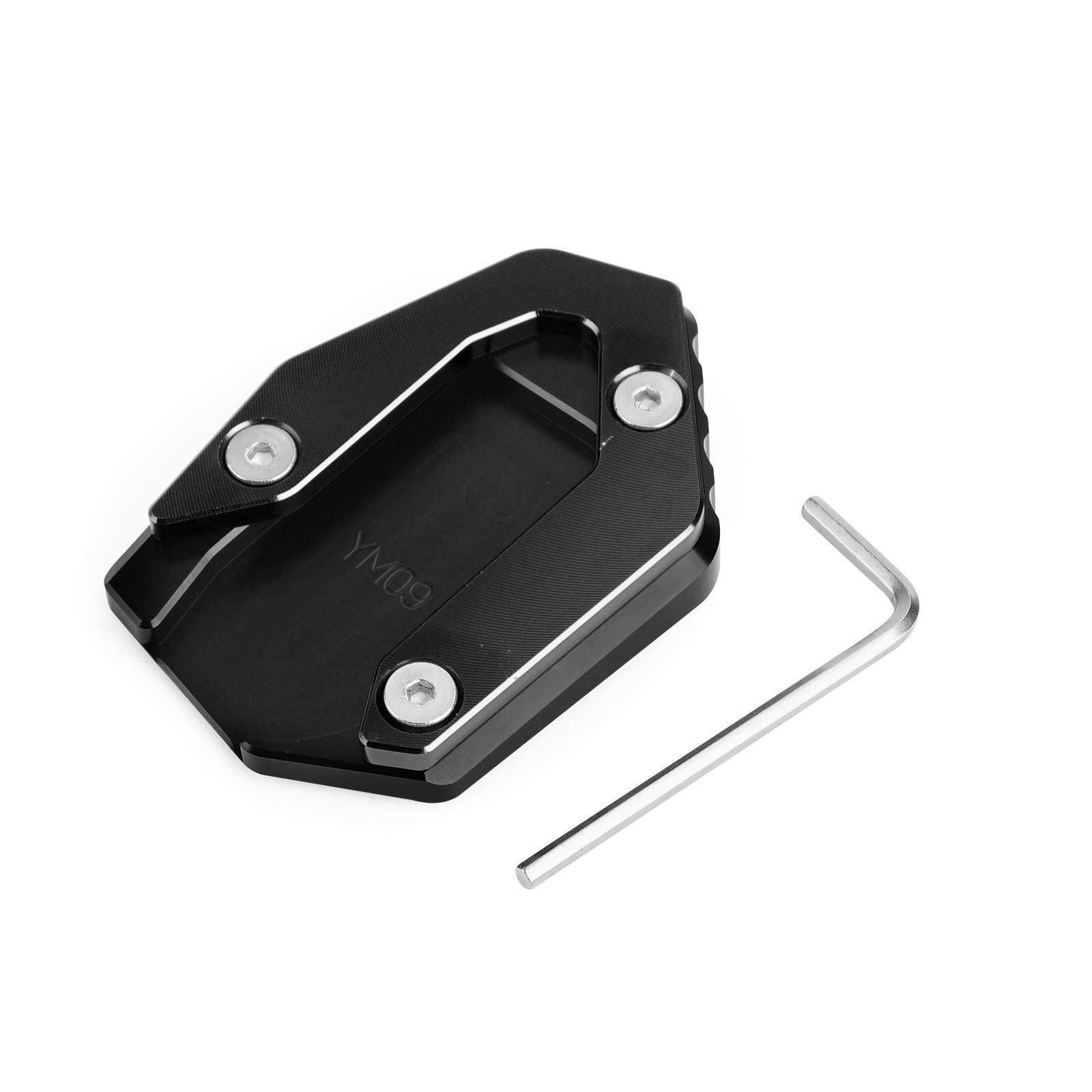 Bruce & Shark Kickstand Side Stand Stand Plate Extension Aluminum чёрный