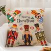 N-Nussknacker S-Soldat Weihnachtskissenbezug Premium Komfort Wendbarer Kissenbezug - Dual - Use Design für Zuhause & Auto