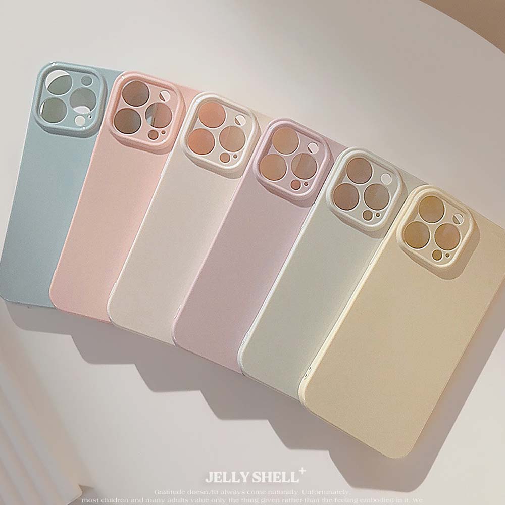 

Защитная задняя крышка с желеобразным корпусом для Iphone 11 12 Promax 14 Plus 13 Pro Max Ins Jane желтый, синий, зеленый чехол для телефона Conque
