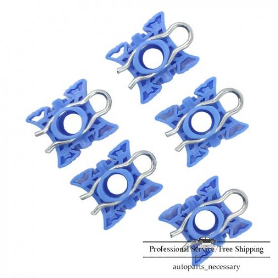 Set of 5 NEW Window Regulator Sliding Pivot Clips Fits Volvo XC70 XC90 3509416