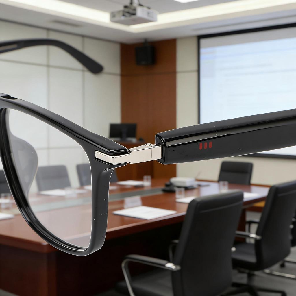 New Upgrade Smart Glasses 160 Languages AI Translator Glasses IP67 Anti Blue Light Business TR90 Double Magnetic Charging Legs
