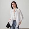 SOFSIL Women's 2026 Spring Embroidered Cotton Lapel Shirt