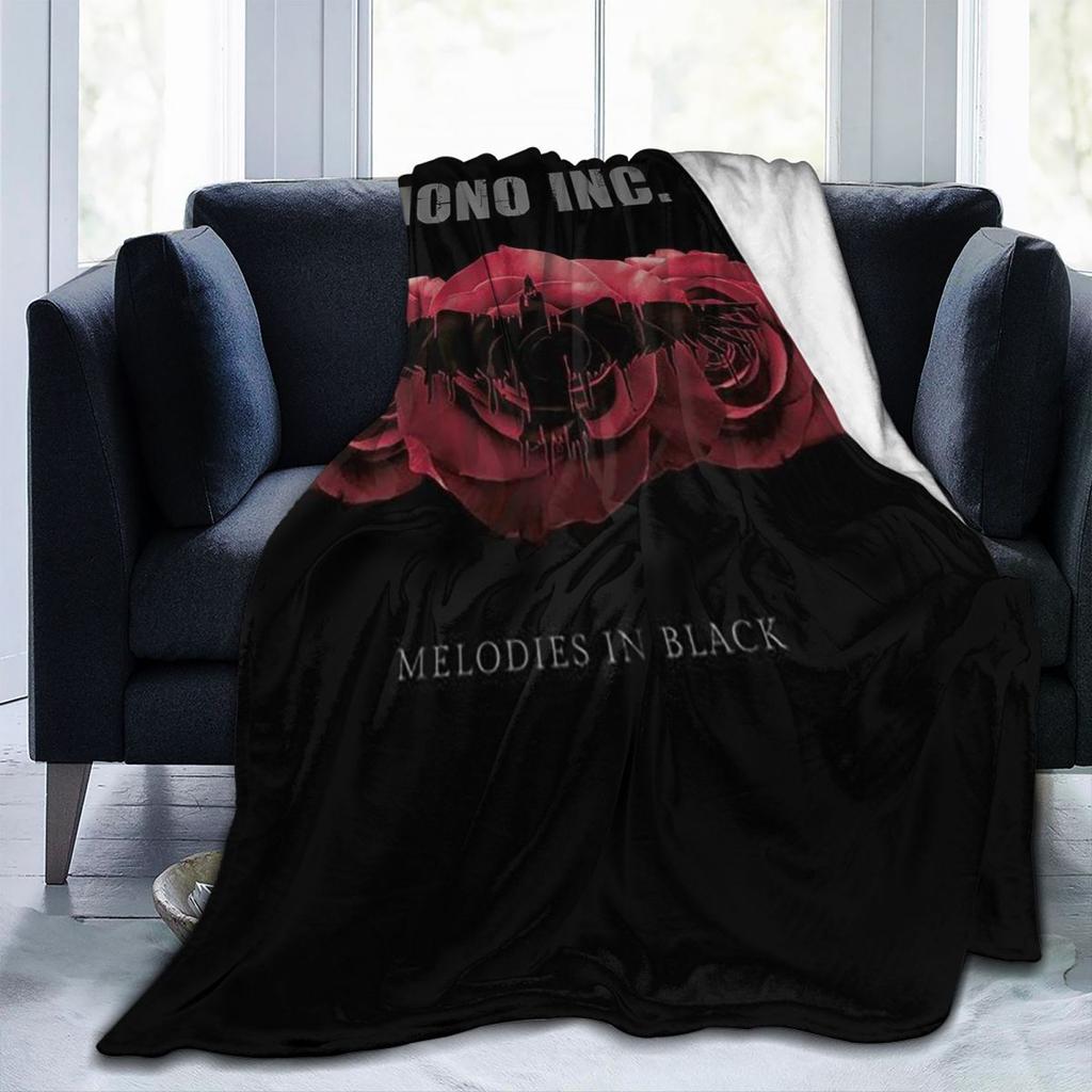 Germany Mono Inc Band Decke Rock Music Blankets Flannel Throw Blanket Throw Blankets for Couch Bedding Office Throws Bedspread