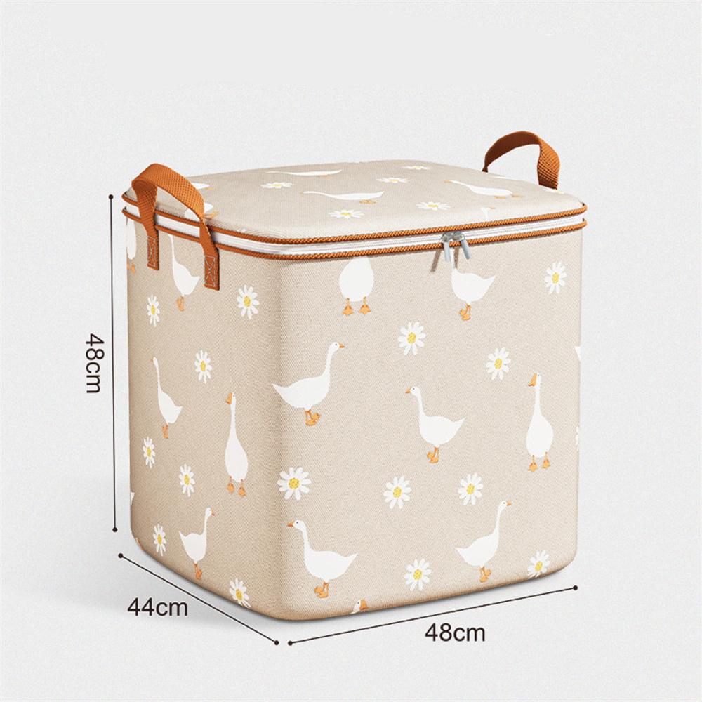 Большая вместимость корзина для хранения одежды и одеял складная сумка для хранения одеял 100140180 л складной ящик для хранения нижнего белья и одеял 980₽