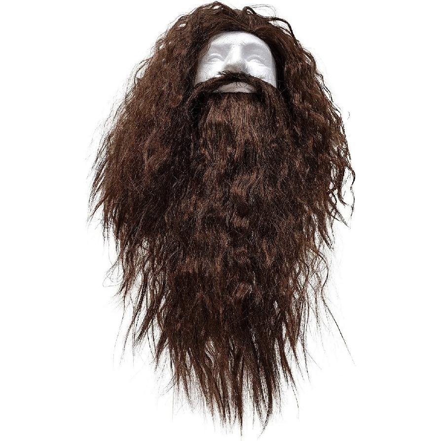 Vánoční Cosplay Hobbit Gandalf Cosplay Paruka Set na vousy Čelenka pro fanoušky Pána prstenů Party Sváteční dekorace DIY