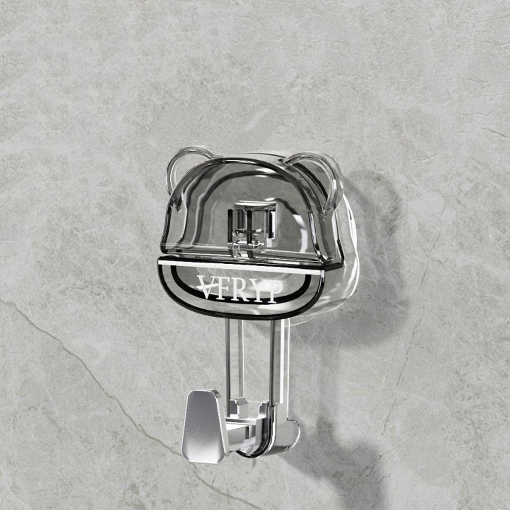 Wall Hanging Door Wall Vacuum Hooks Plastic Clothes Hangers Strong Suction Cup Hooks for Household