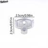 10Pcs Zinc Alloy Radiator Valve Key Plumbing Bleeding Key Radiator Exhaust Valve Keys For Heating Valves Repair Parts Tools