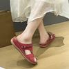 Anti-slip Shoes, Large Size, Platform Heels, Women's Lightweight Slippers with Soles