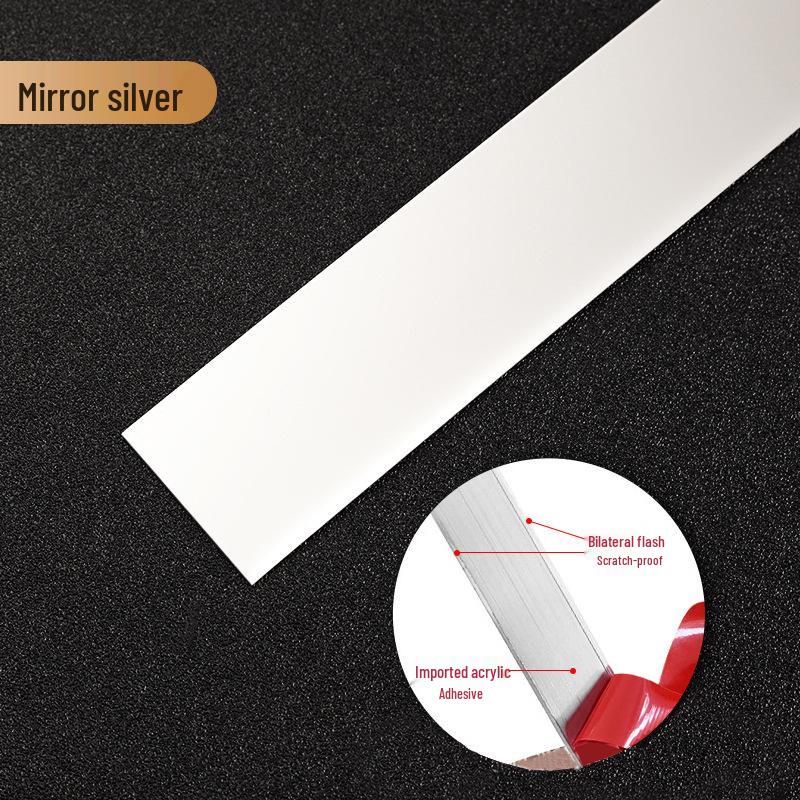 Hochwertige selbstklebende Metallleiste in Gold für Wände & Decken
