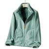 Reversible Polar Fleece Jacket: Thermal Winter Coat for Men & Women