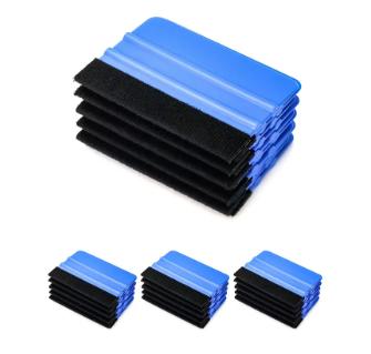 20/100 pezzi Spatola - Spatola Flessibile in Plastica con Feltro in Tessuto per Installazione Decalcomanie Grafiche in Vinile Strumento Raschietto per Car Wrapping