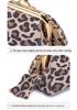 Genuine Leather Leopard Print Mini Coin Purse - Soft Cowhide Multifunctional Change Holder for Women