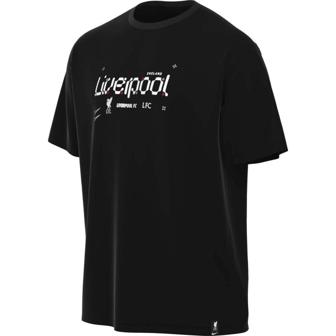 Nike T Shirts Men s Black Crew Neck Thin Straight Fit DZ3657-010 M