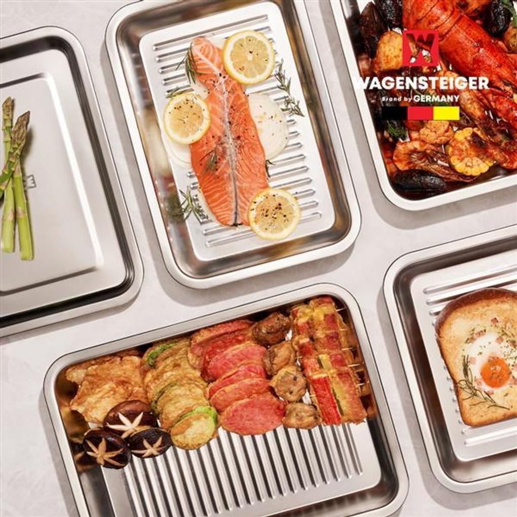 WAGENSTEIGER Bad Wave Backofen Edelstahlblech Nr. 02