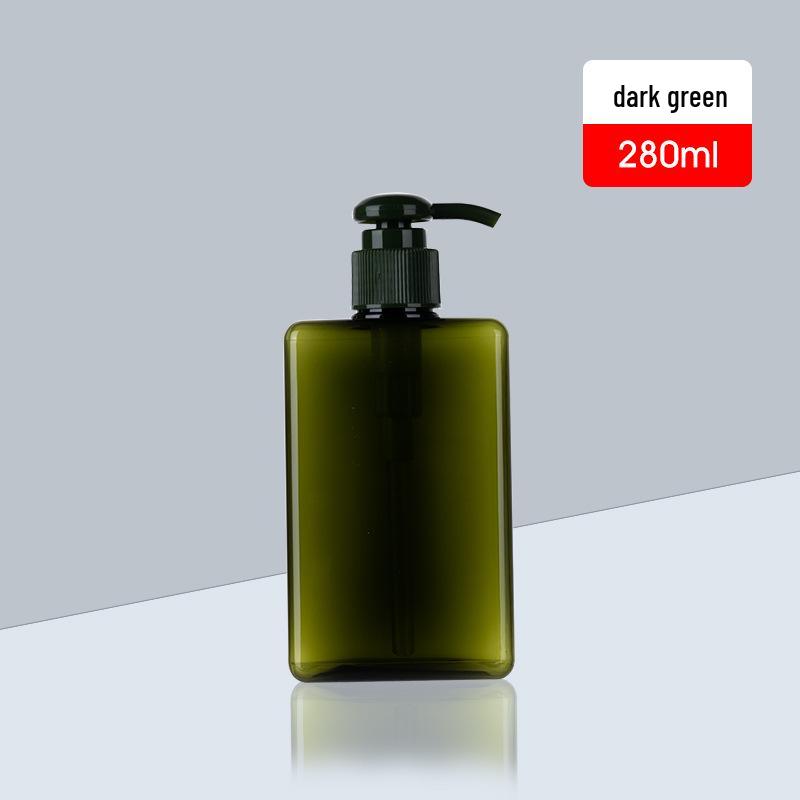 Travel Refill Pump Bottles for Lotion, Shower Gel, Shampoo, and Hand Sanitizer - Square Design, Empty and In Stock