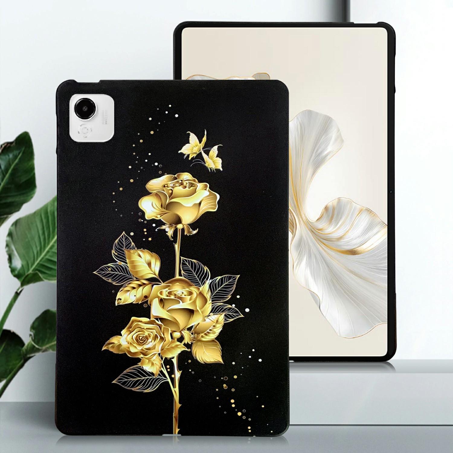 

For Honor Pad X9a TPU Case Pattern Printing Slim Tablet Protective Cover As Shown A