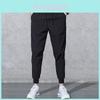 Mens Summer Casual Pants With Quick Dry Fabric For Active Young Adults