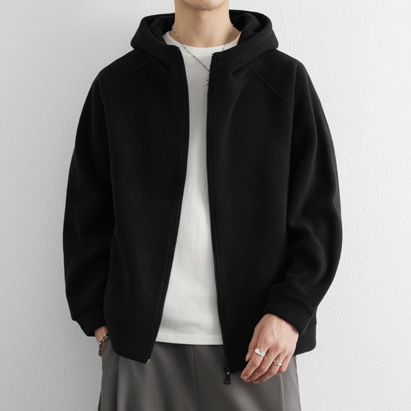 Teen Coral Fleece Hooded Jacket - W9008 - P65 - 2025 Autumn/Winter Collection - Winter 42 3XL
