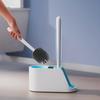 Toilet Brush Set Space saving Solution Quick Drying Toilet Bowl Brush & Holder for Efficient Bathroom Maintenance