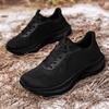 New Mesh Breathable and Lightweight Running Sneakers Men's Shoes Big Foot Bone Wide Last Foot Fat Thumb Toe Eversion Wide Sole Men