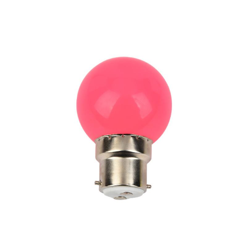 Colorful Led Bulbs B22 Mini Globe Pc Shell 2w Lighting Party Decorative Bulb