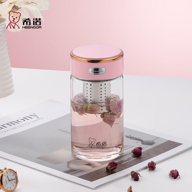 

CENO 2026 Stylish Antibacterial Single-Layer Glass Water Bottle