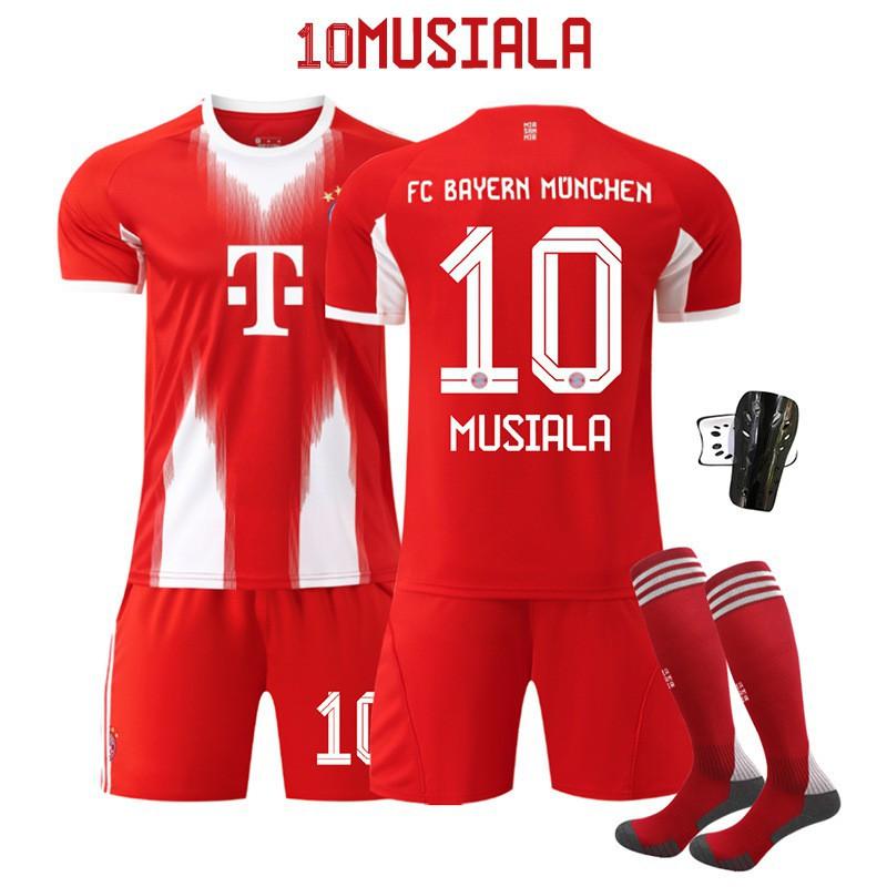 2526 Bayern Domácí 17 Ollise 6 Kimish 9 Kane 10 Musi 14 Dias Fotbalový dres Set