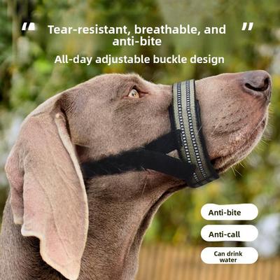 Dog Muzzles for Outdoor Travel To Prevent Biting and Barking of Big Dogs. Tactical Muzzles for Preventing Accidental Ingestion of Dogs