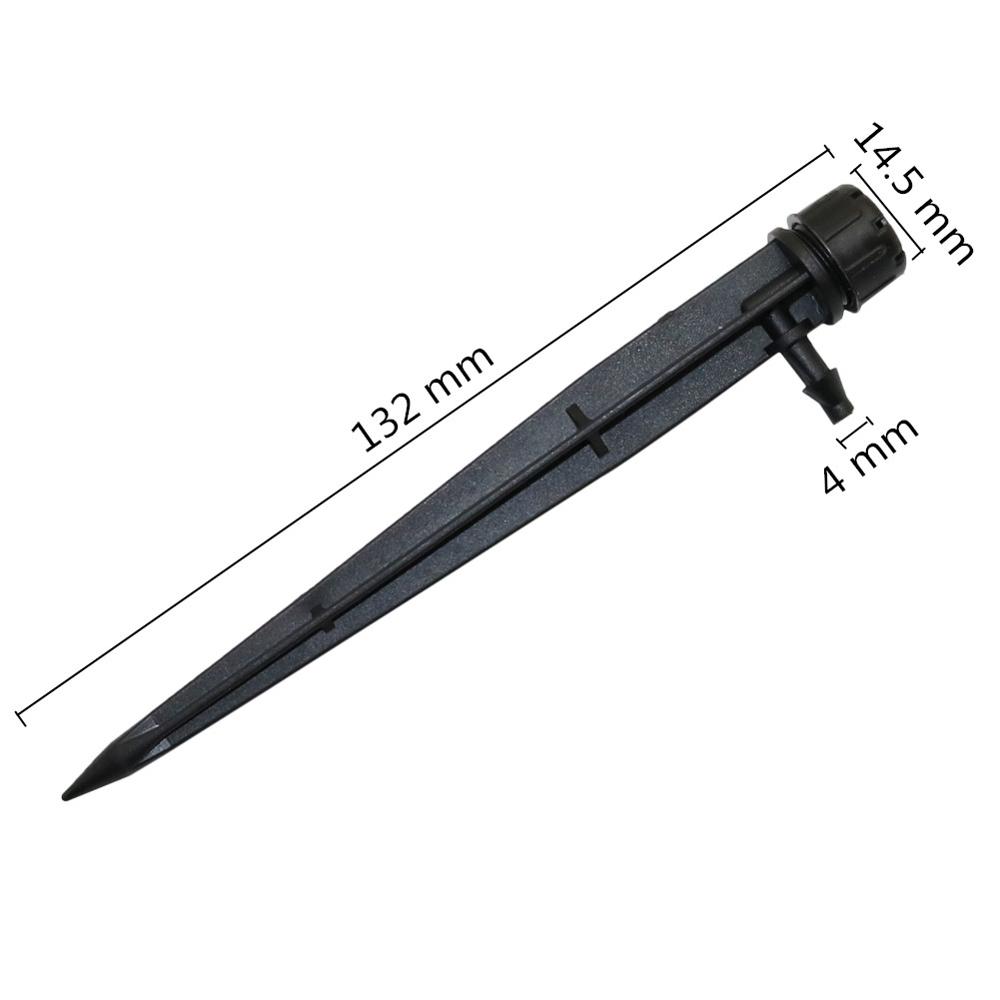 8 Holes 360 degrees Garden irrigation sprinklers Greenhouse Micro Bubbler Drip Irrigation Sprinkler Agriculture tools 100 Pcs