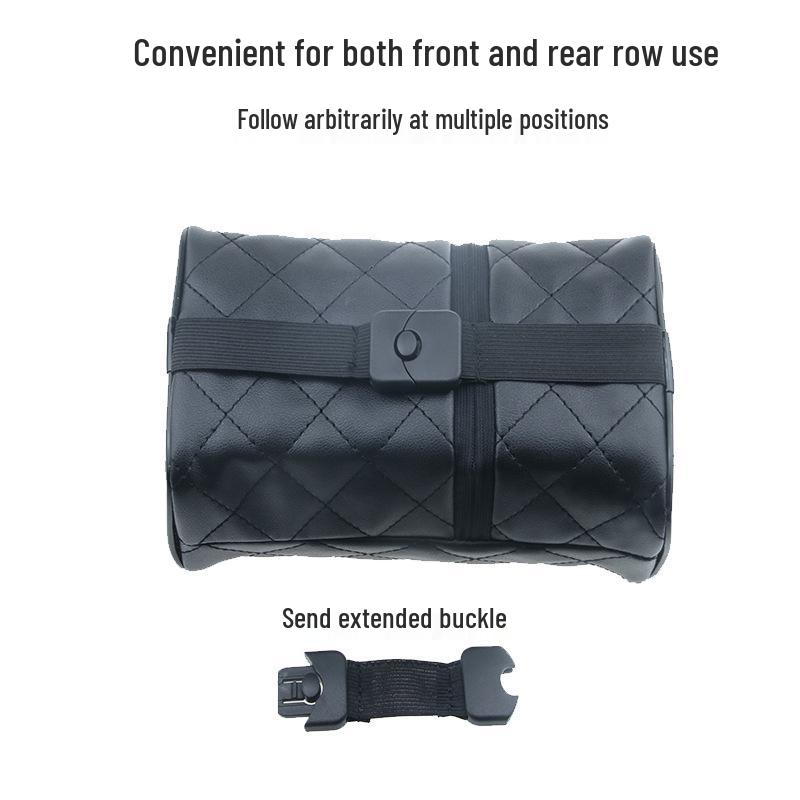 Car Seat Sun Visor Tissue Holder Storage Box