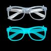 Fluorescent Glasses Frame for Nightclub Light Up Party Glasses Unisex Frame for Halloween Dance Show Props Party Eyewear