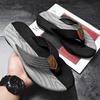 Men's Trendy Summer Non-Slip Flip-Flops Sandals - Toe Post Slippers for Outdoor and Beach Wear