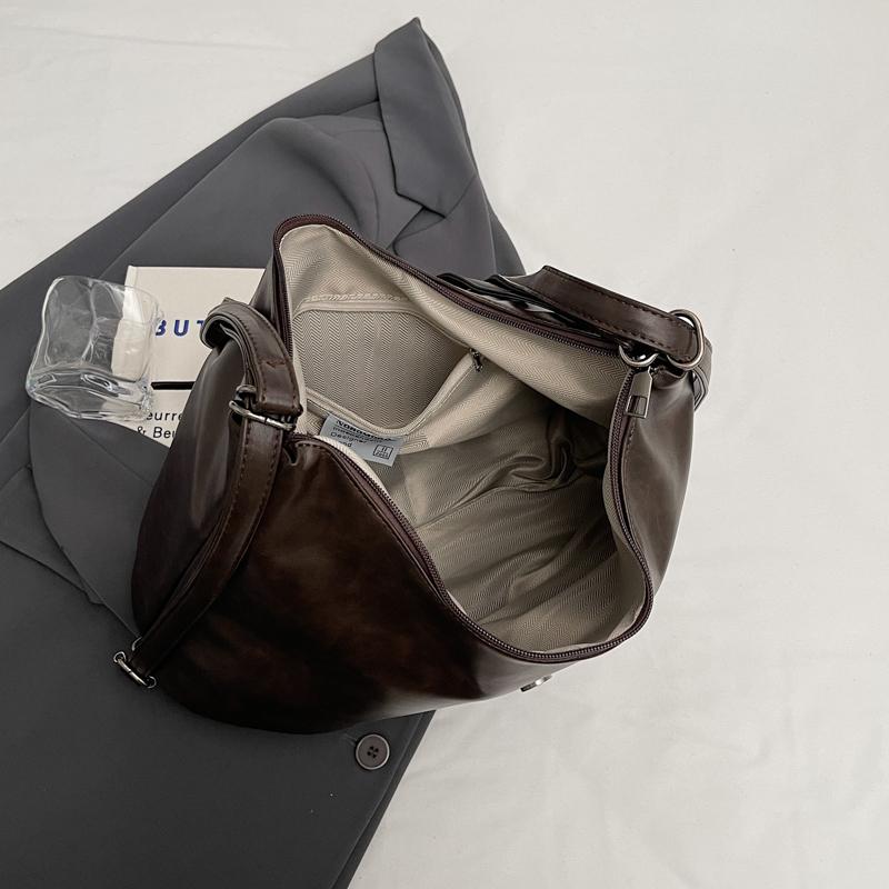 Large Capacity Commuter Bag Multi-Function Backpack Women's Bow Tote Bag Soft Leather Shoulder Bag