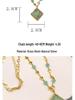 Vintage European & American Green Jade Heart Pendant Necklace - Exquisite Retro Choker