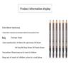Haozhuang Dual End Eyebrow Pencil: Ultra-Fine, Waterproof, Smudge-Proof, Long-lasting for Natural Brows.