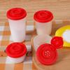 Plastic Seasoning Jar Mini Spice Container Durable Salt and Pepper Spice Shaker  Salt Pepper Sugar