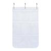 Mesh Shower Organizers Shower Caddys Bag Bathroom Wall Pouch Fabric Texture Bathroom Accessories Hanging Storage Bag