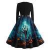 Women's Fashion Halloween Dress for Party and Costume