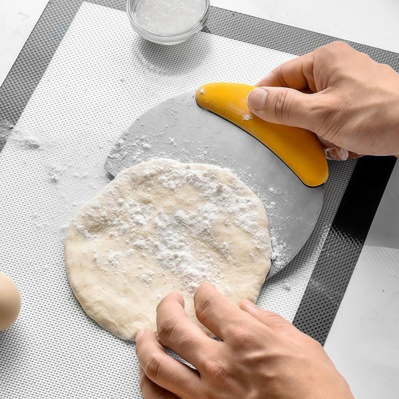 Oțel inoxidabil tort copt Scraper făină Cutter aluat lapte zahăr tăiere cuțit cremă răzuire cuțit bucătărie instrumente de copt